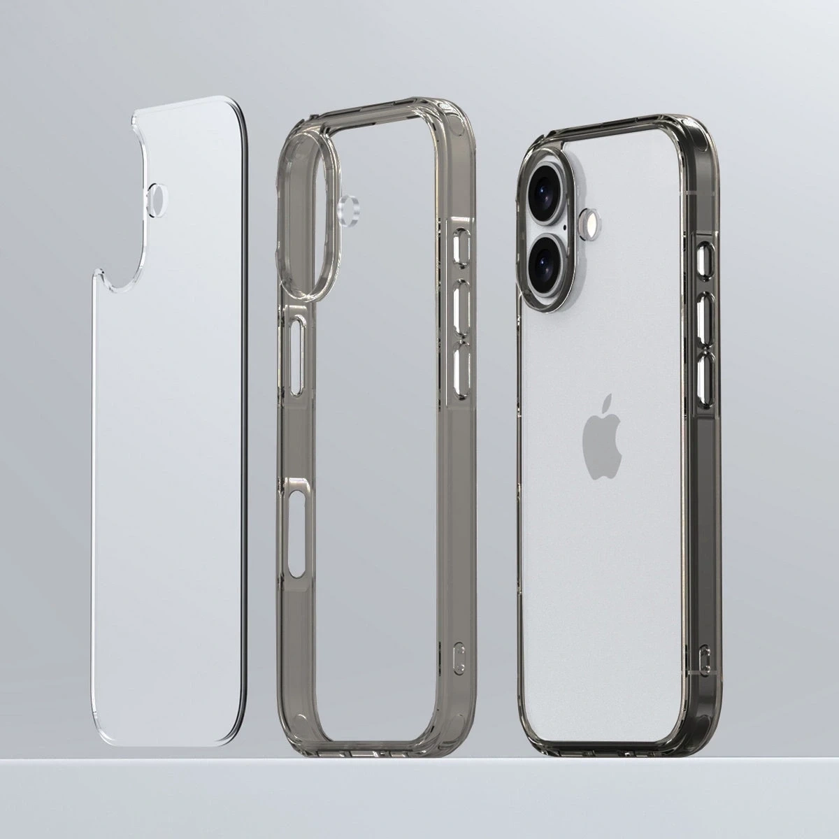 Kryt Bizon Case Halo Apple iPhone 17 smoky black