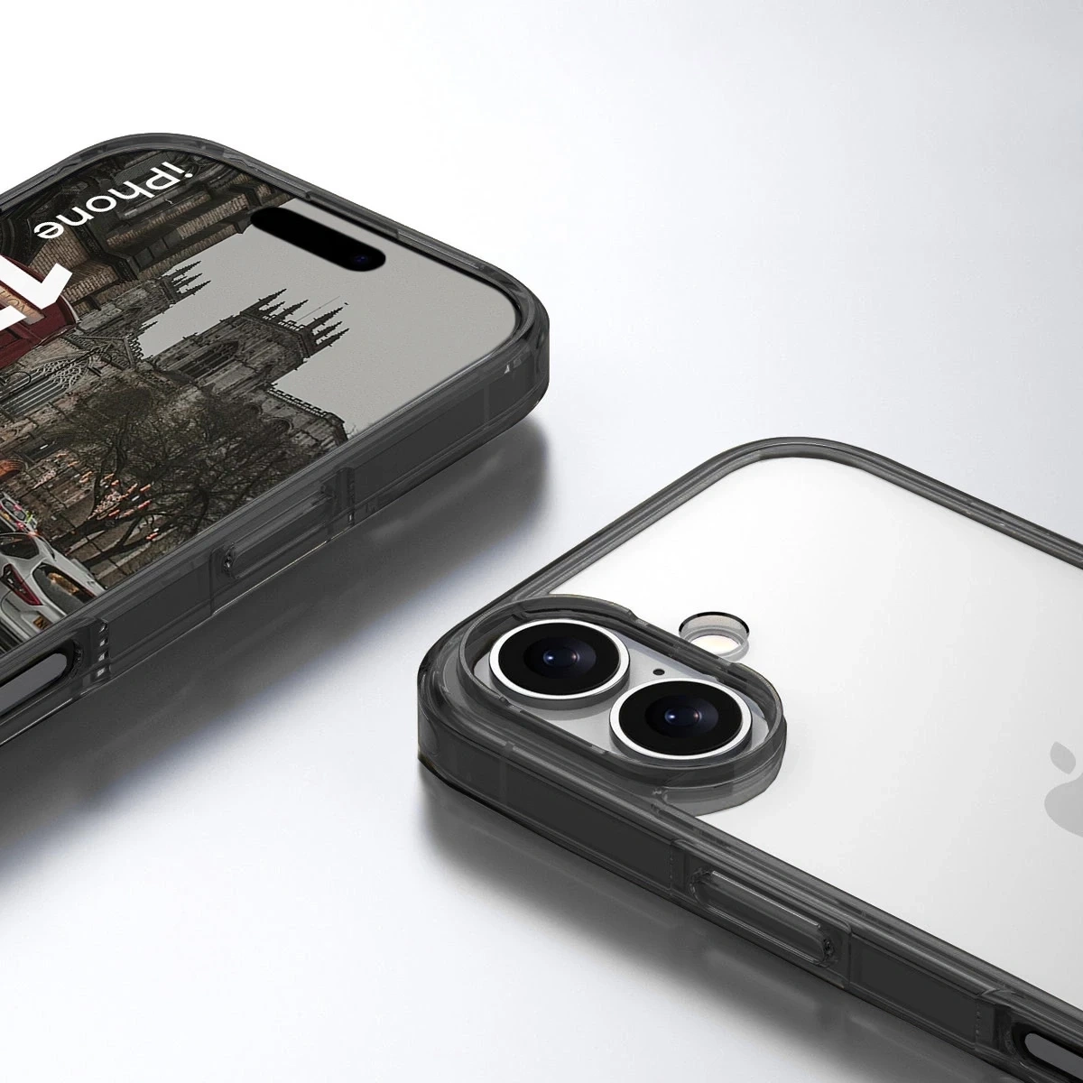 Kryt Bizon Case Halo Apple iPhone 17 smoky black