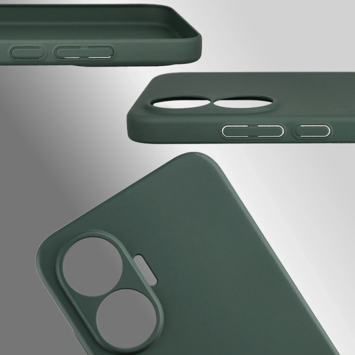 Kryt Bizon Case Lupka Xiaomi POCO F7 green