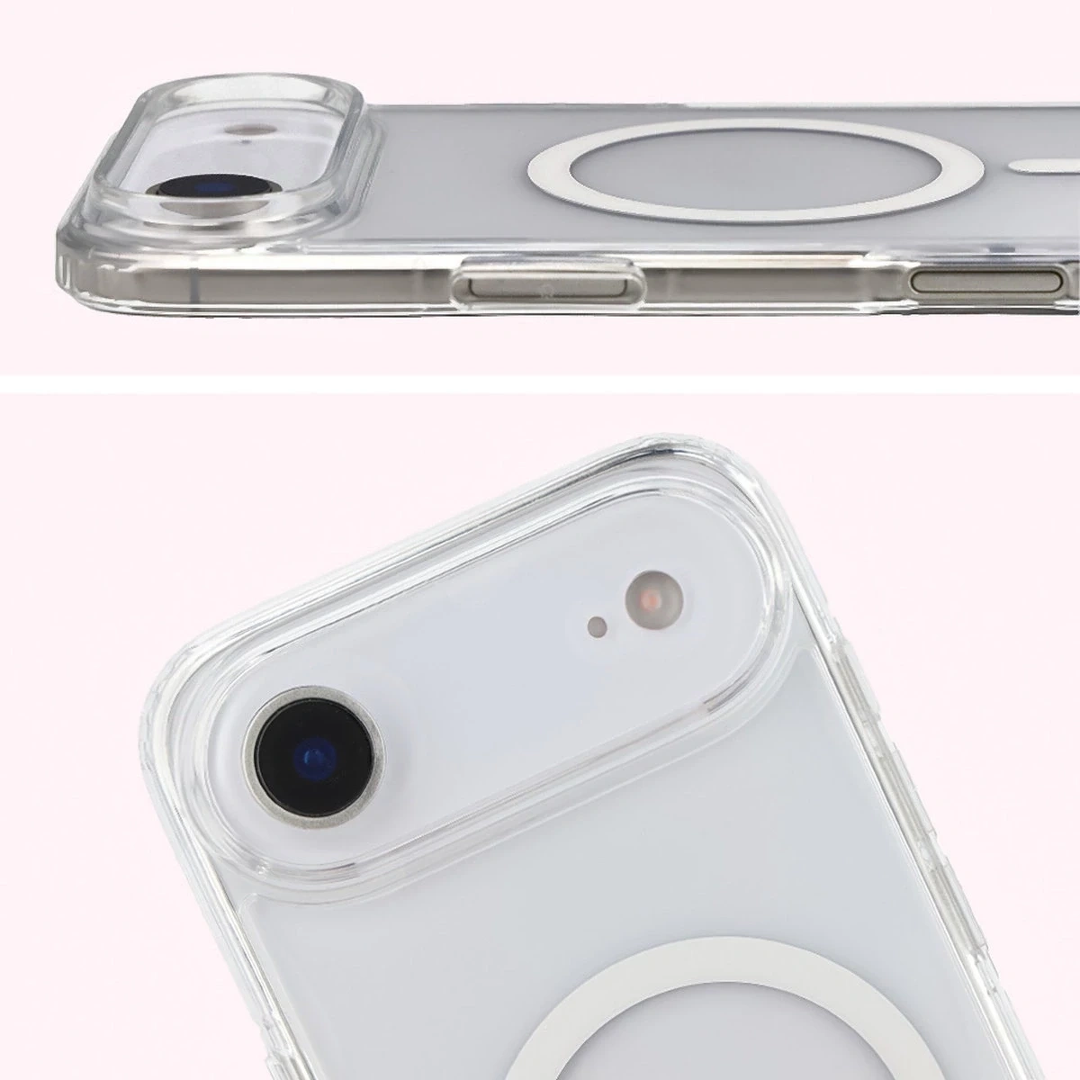 Kryt Bizon Case CrystalO Magnetic Apple iPhone Air clear