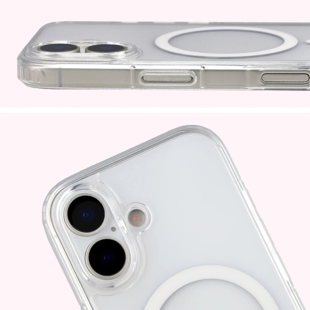 Kryt Bizon Case CrystalO Magnetic Apple iPhone 17 clear