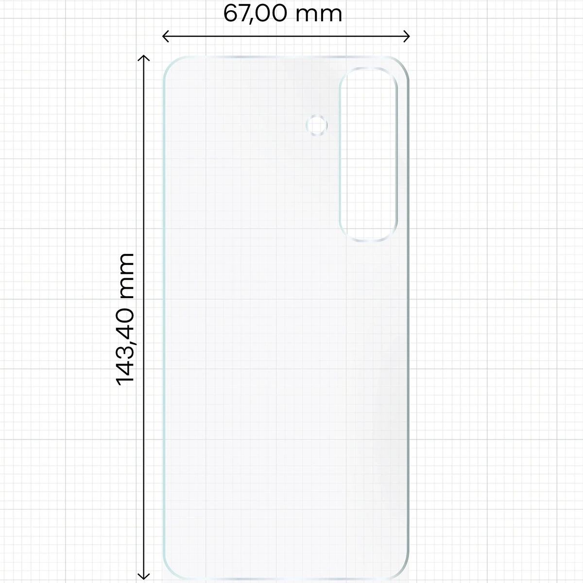 Ochranné sklo Bizon Glass Hydrogel Samsung Galaxy S25