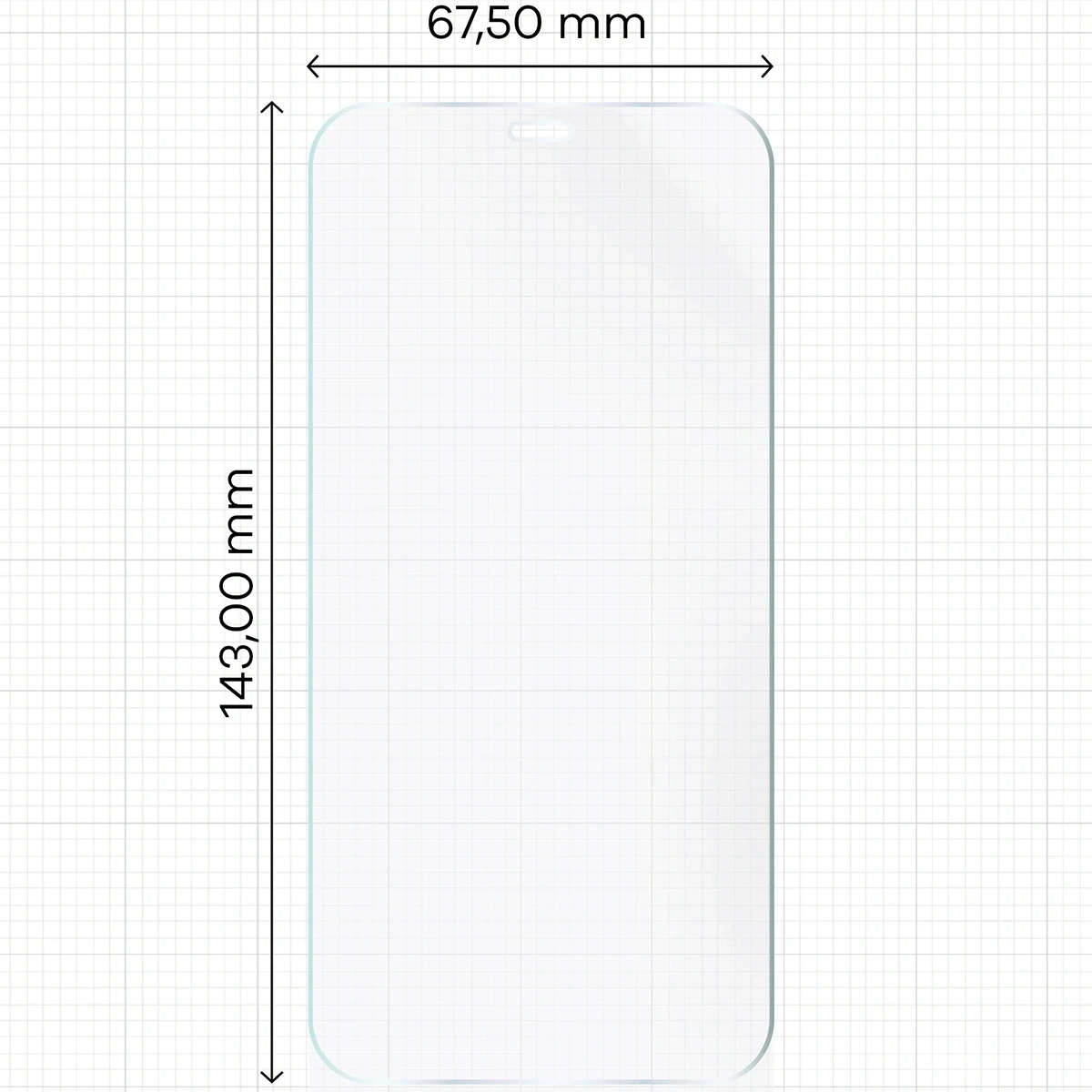 Ochranné sklo Bizon Glass Hydrogel Front Apple iPhone 12 / 12 Pro