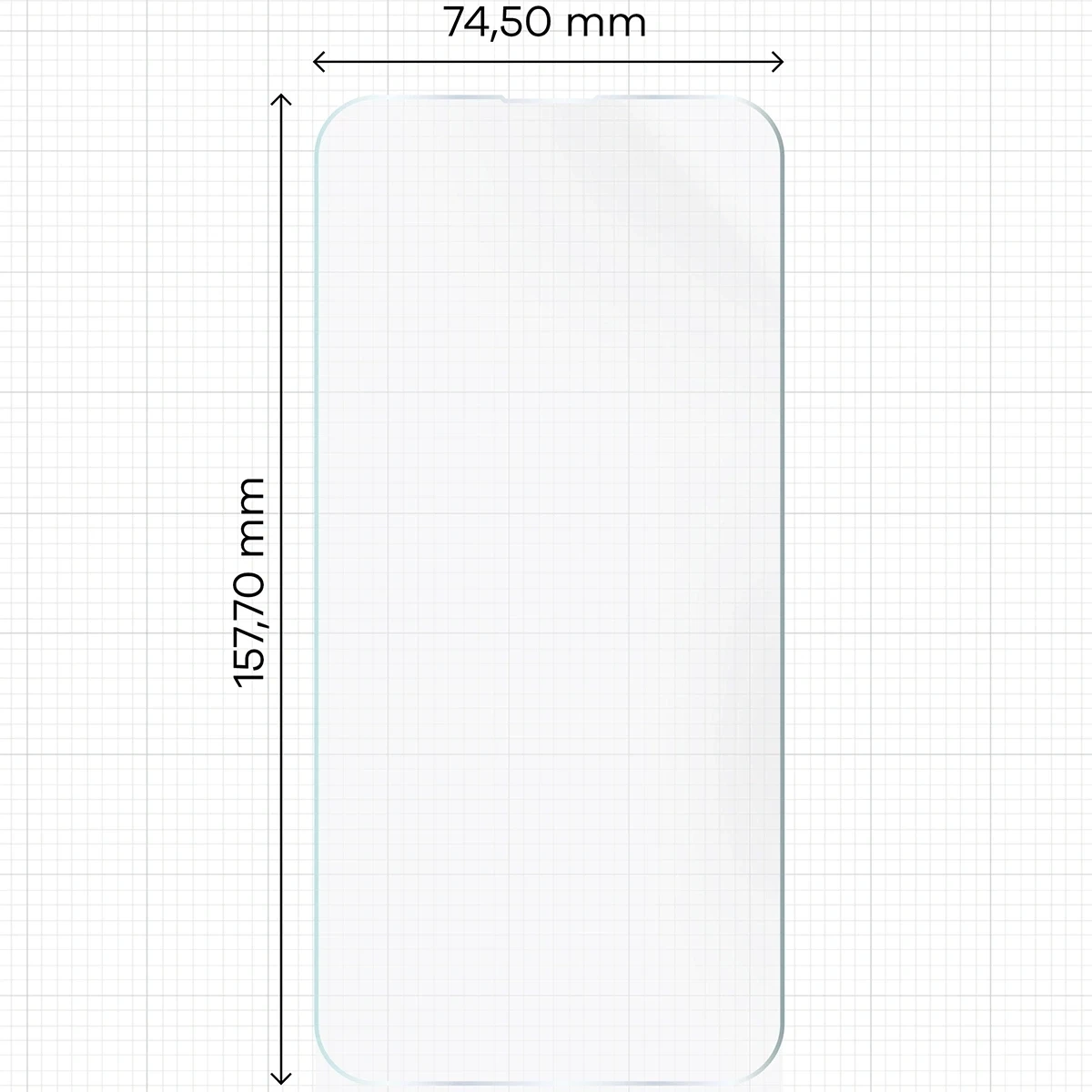 Ochranné sklo Bizon Glass Hydrogel Front Apple iPhone 14 Pro Max