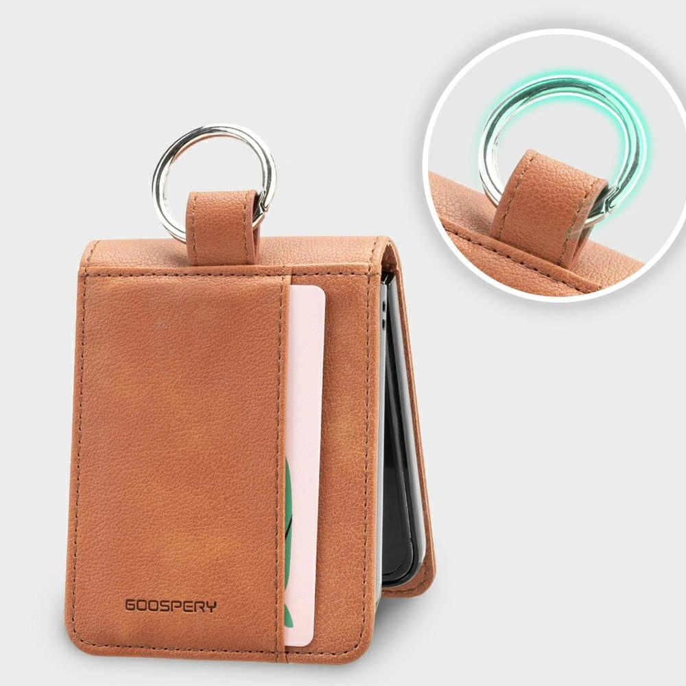 Kryt Mercury Basic Diary Samsung Galaxy Z Flip7 light brown