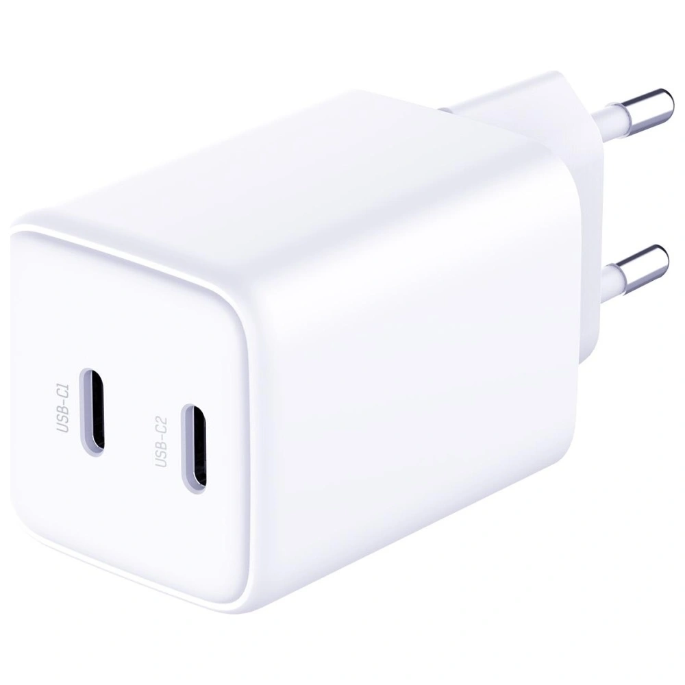 Síťová nabíječka 3MK Hyper Charger PD 45W GaN QC4+ PPS 2C Super-Fast Charge 2.0 white