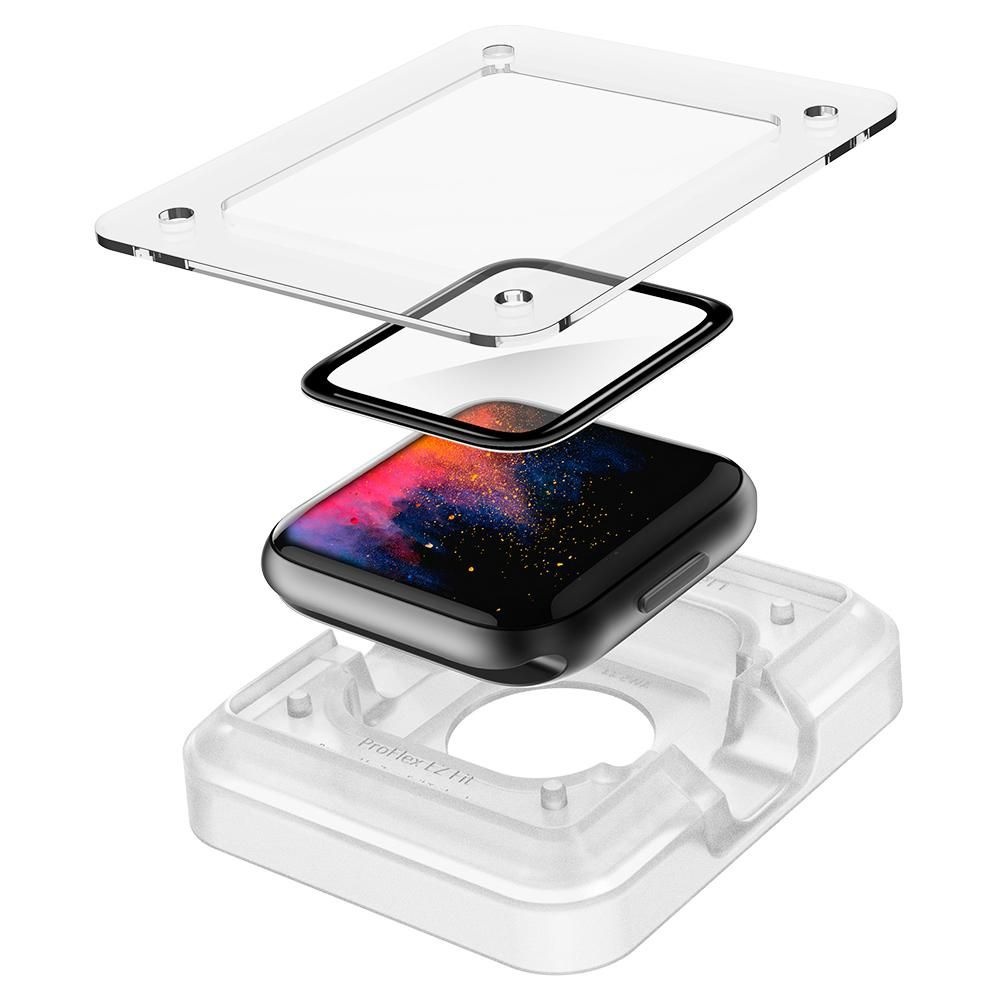 Kryt Hybrid glass Spigen Proflex ez Fit Apple Watch 4/5/6/7/8/9/SE 44/45mm
