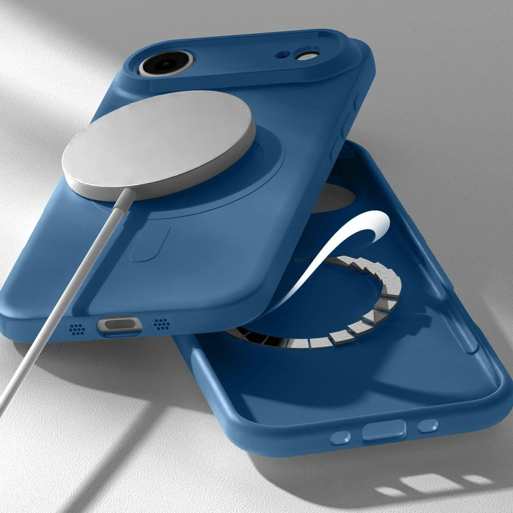 Kryt Mercury Semi-Silicone MagSafe Apple iPhone Air blue