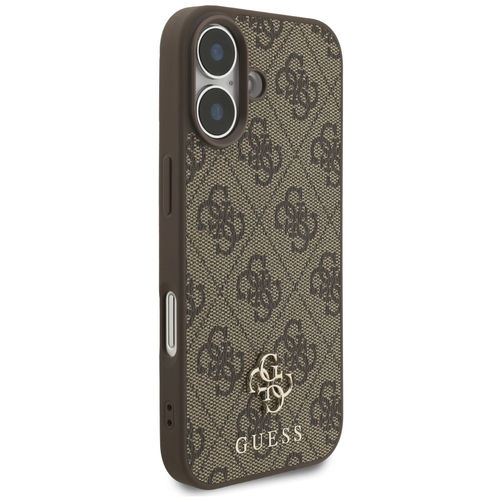 Kryt Guess 4G Small Classic Logo MagSafe Apple iPhone 17 brown