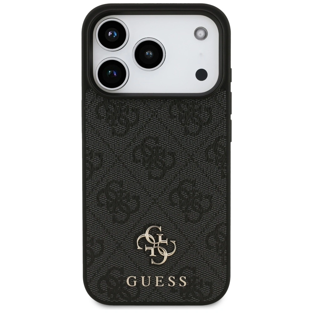 Kryt Guess 4G Small Classic Logo MagSafe Apple iPhone 17 Pro black