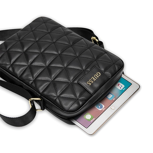 Kryt Guess GUTB10QLBK 10" black Quilted Tablet Bag