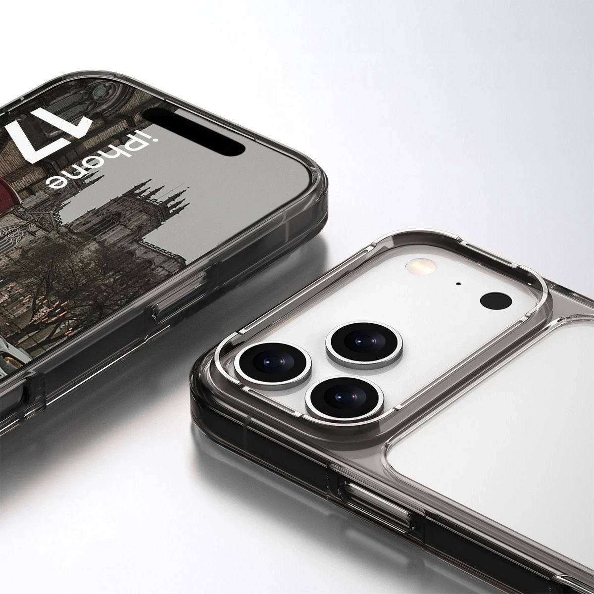 Kryt Bizon Case Halo for Apple iPhone 17 Pro Max smoky black