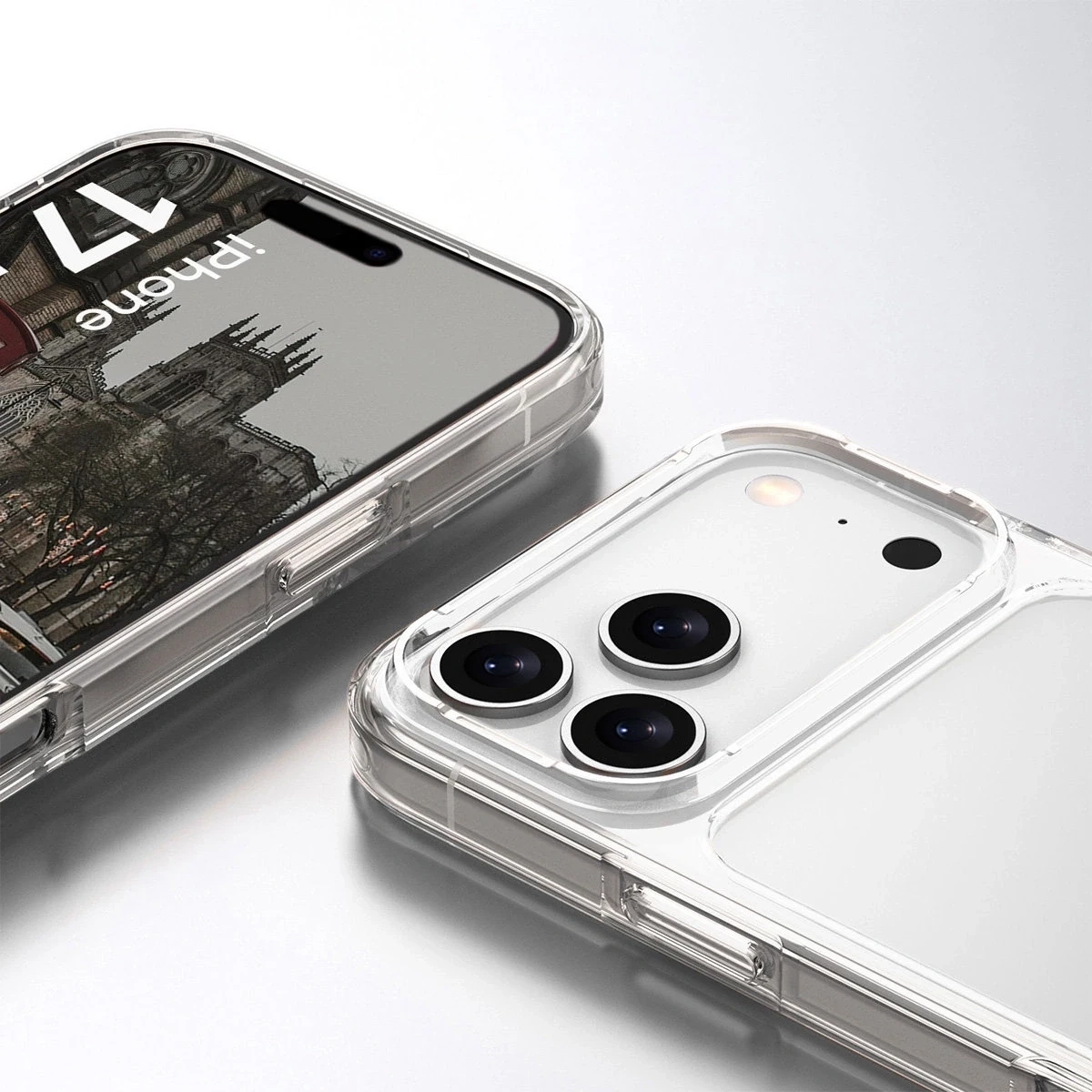 Kryt Bizon Case Halo Transparent Case for Apple iPhone 17 Pro Max