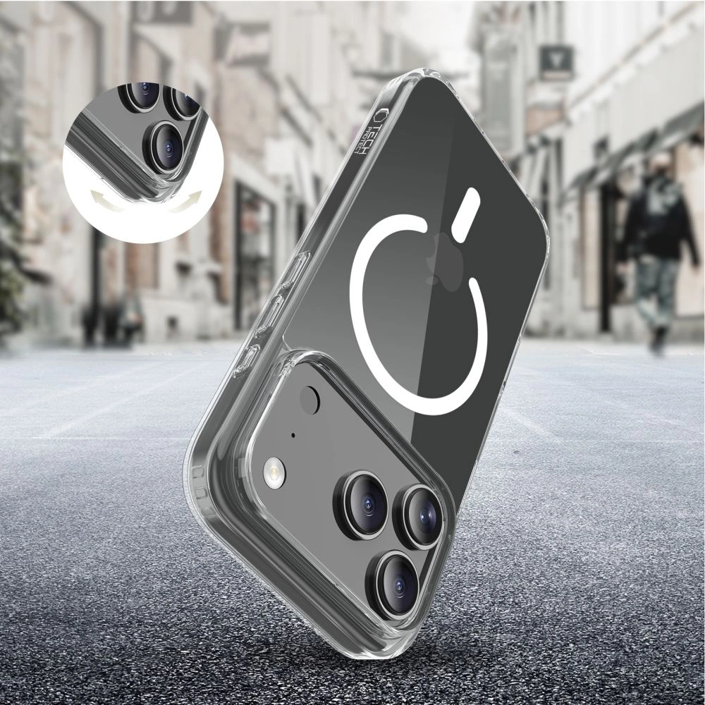 Kryt Tech-Protect Flexair Hybrid MagSafe Case for Apple iPhone 17 Pro Max Clear