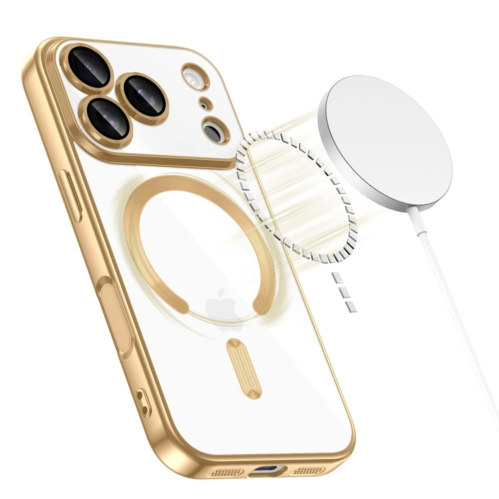 Kryt Tech-Protect MagFlex MagSafe Case for Apple iPhone 17 Pro Max Shiny Gold