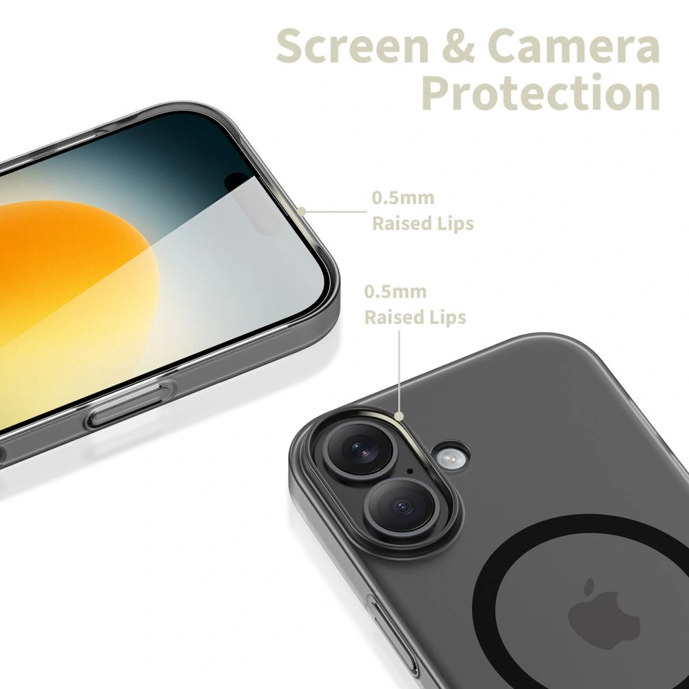 Kryt Tech-Protect Magslim MagSafe Case for Apple iPhone 17 Matte/black