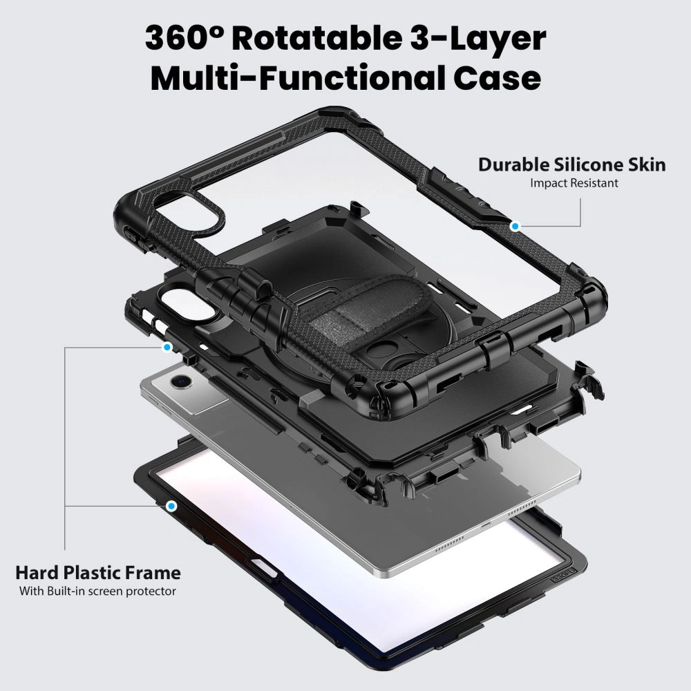 Kryt Tech-Protect Solid Case for Lenovo Idea Tab 11.0 TB-336 Black