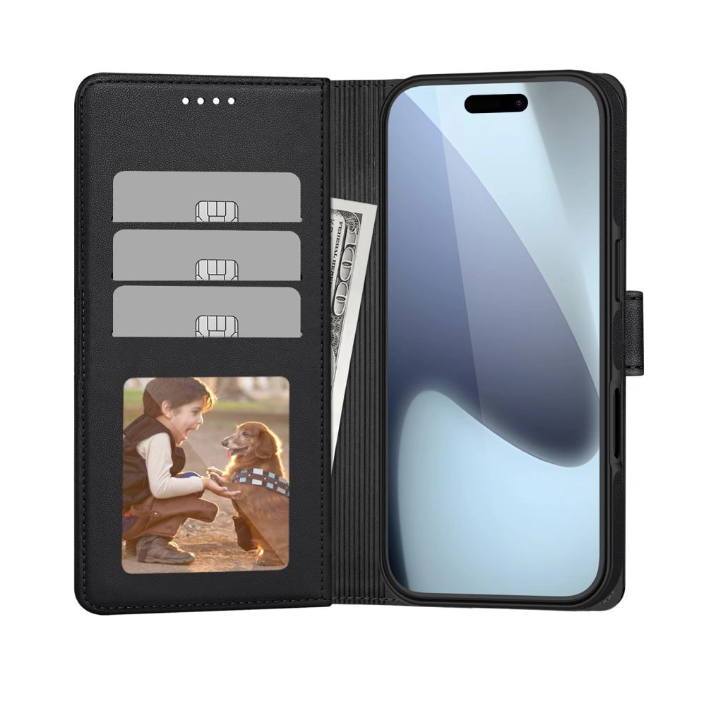 Kryt Tech-protect Wallet MagSafe Apple iPhone 17 Pro Max Matte Black
