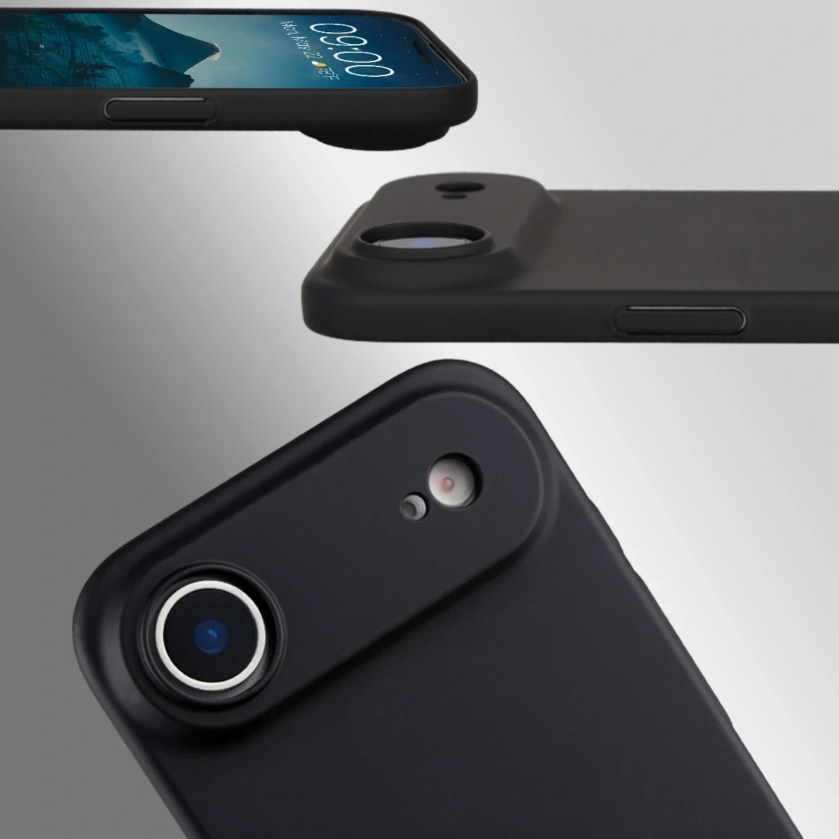Kryt Bizon Case Lupka Apple iPhone Air black