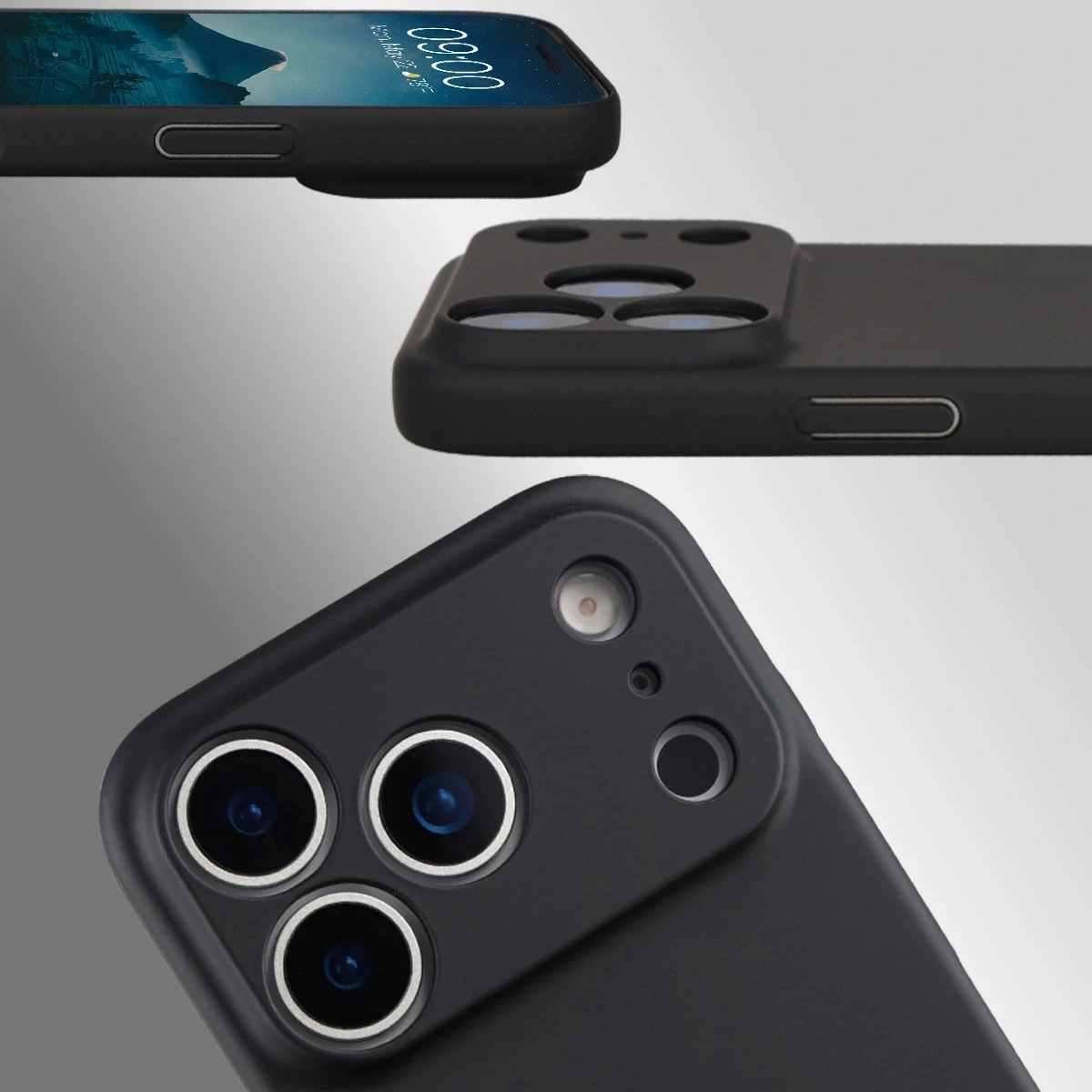 Kryt Bizon Case Lupka Apple iPhone 17 Pro black