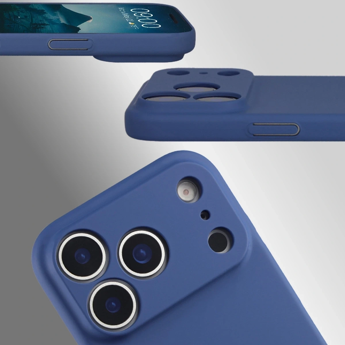 Kryt Bizon Case Lupka Apple iPhone 17 Pro blue