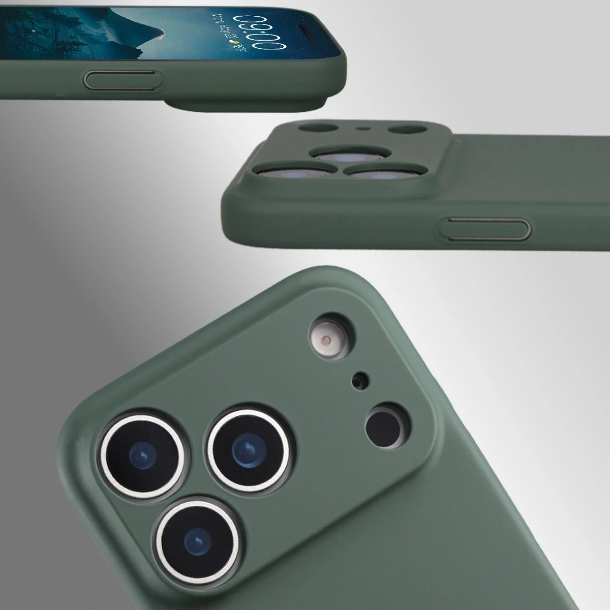Kryt Bizon Case Lupka Apple iPhone 17 Pro green