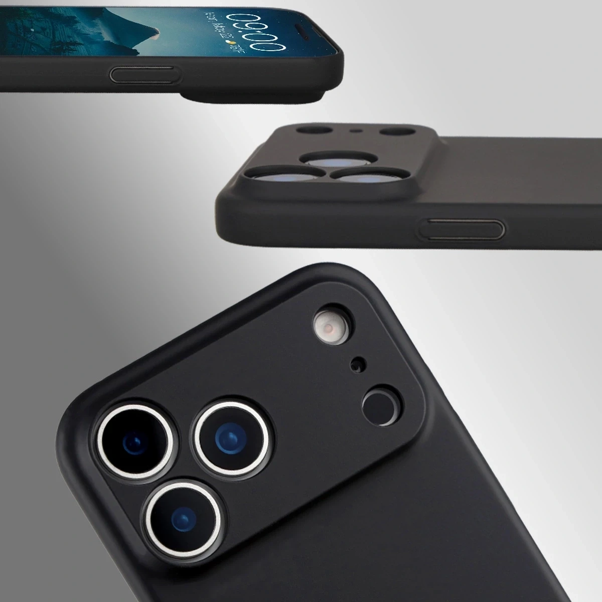 Kryt Bizon Case Lupka Apple iPhone 17 Pro Max black