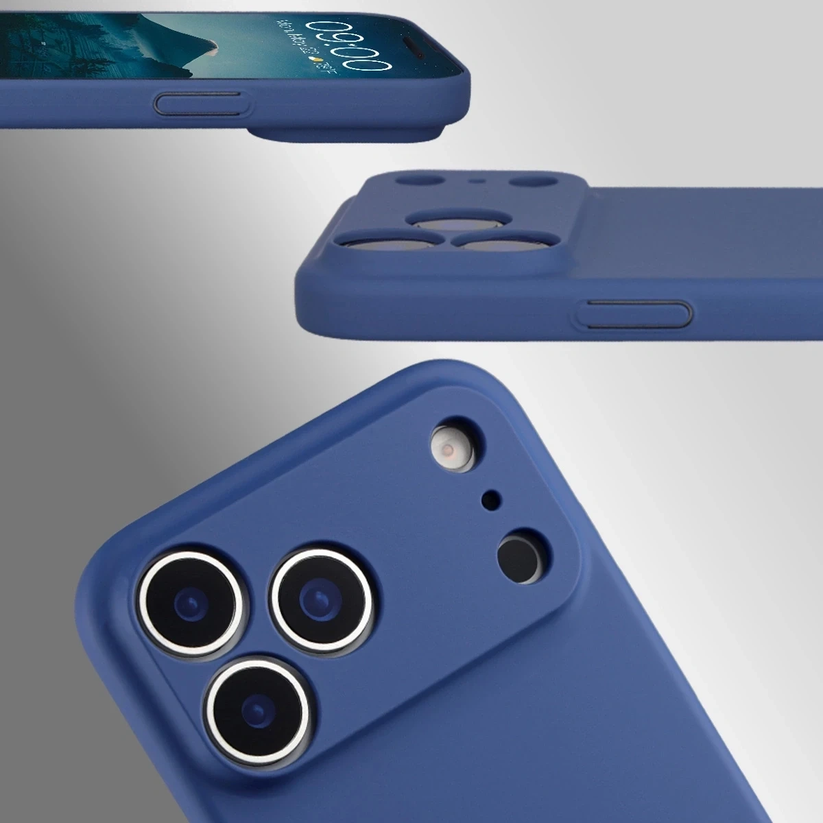 Kryt Bizon Case Lupka Apple iPhone 17 Pro Max blue