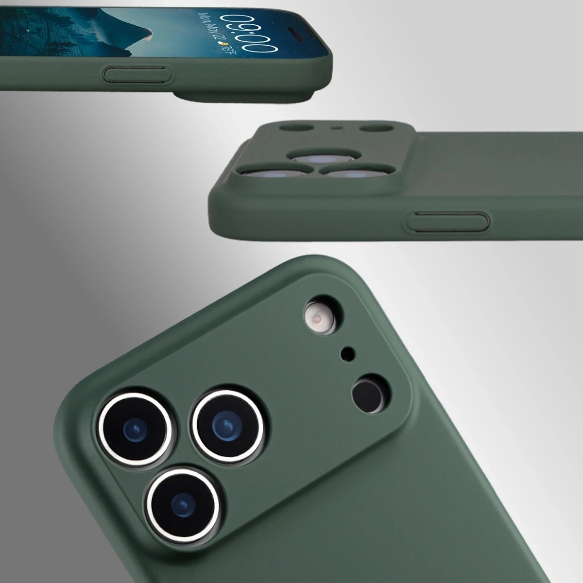 Kryt Bizon Case Lupka Apple iPhone 17 Pro Max green