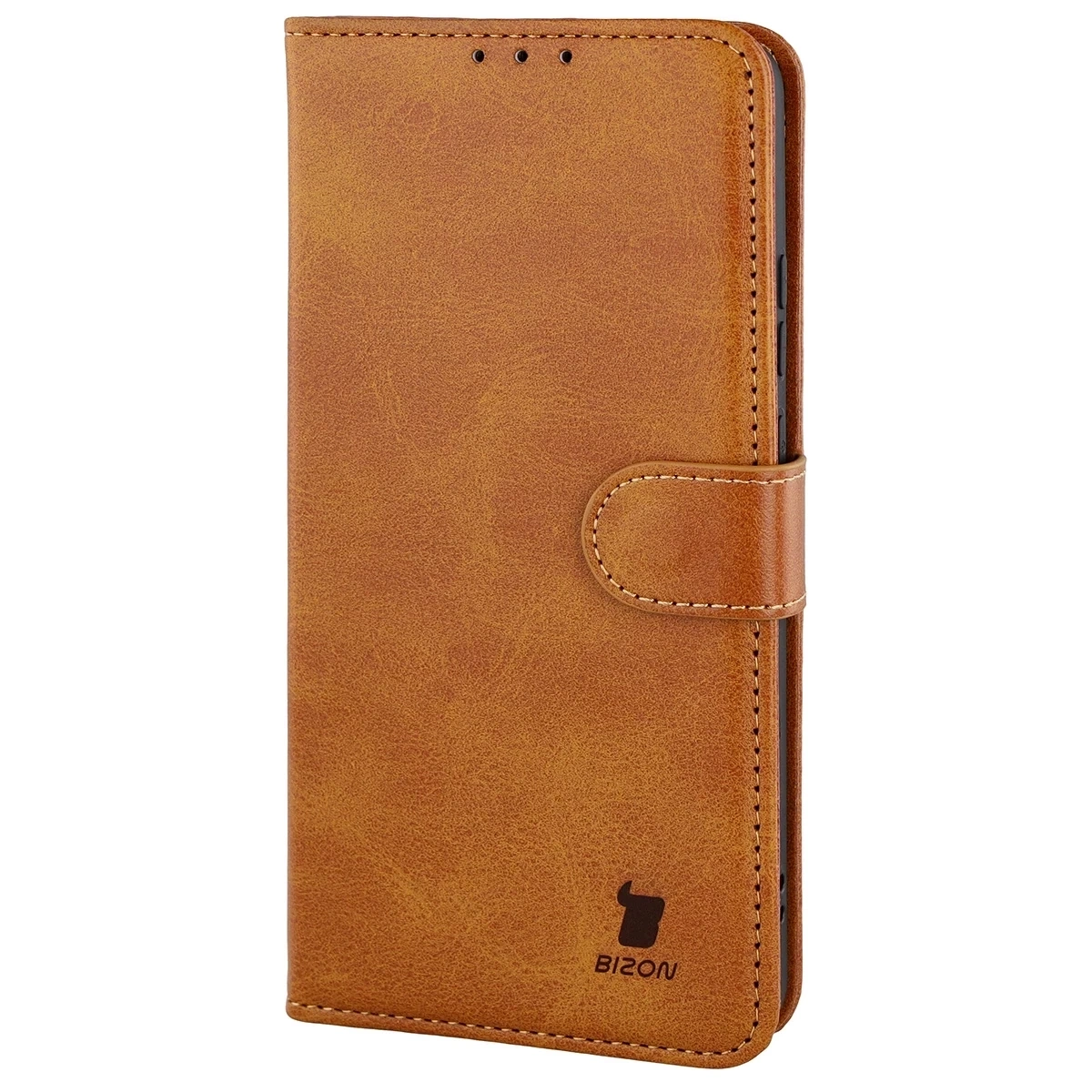 Kryt Bizon Case Pocket Motorola Moto G86 5G / G86 Power 5G brown