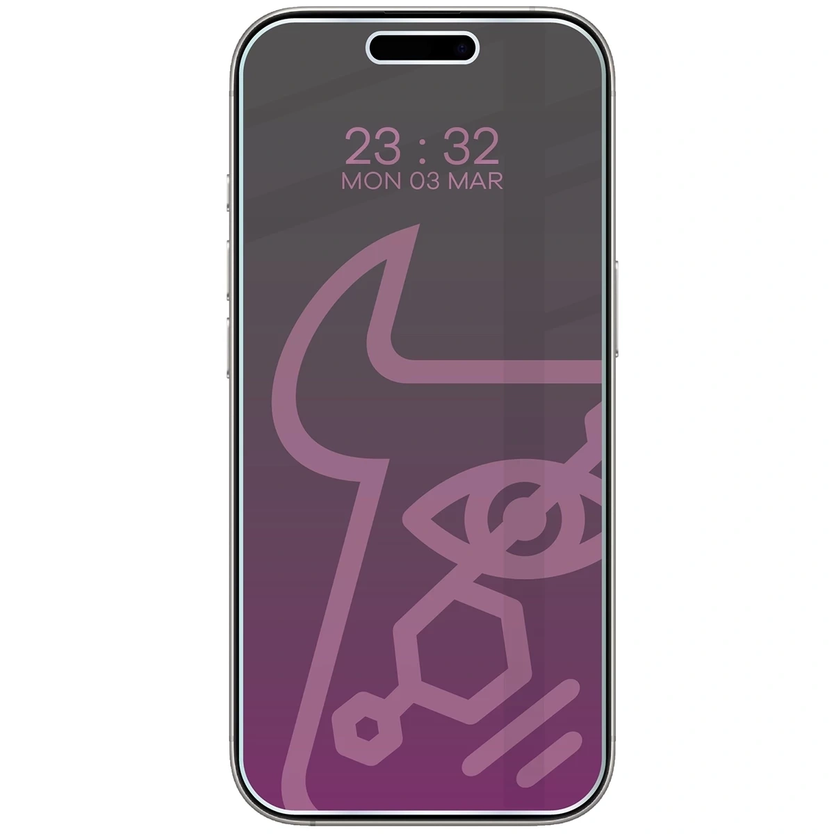 Ochranné sklo Bizon Glass Mule Shadow Apple iPhone 16 Pro matte