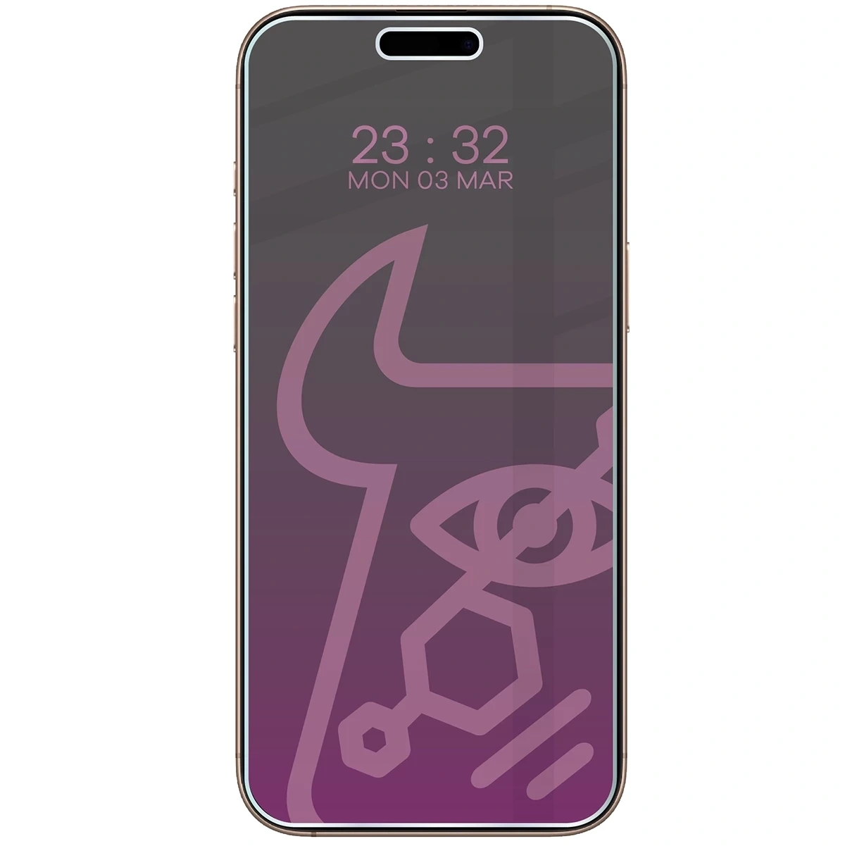 Ochranné sklo Bizon Glass Mule Shadow Apple iPhone 16 Pro Max matte