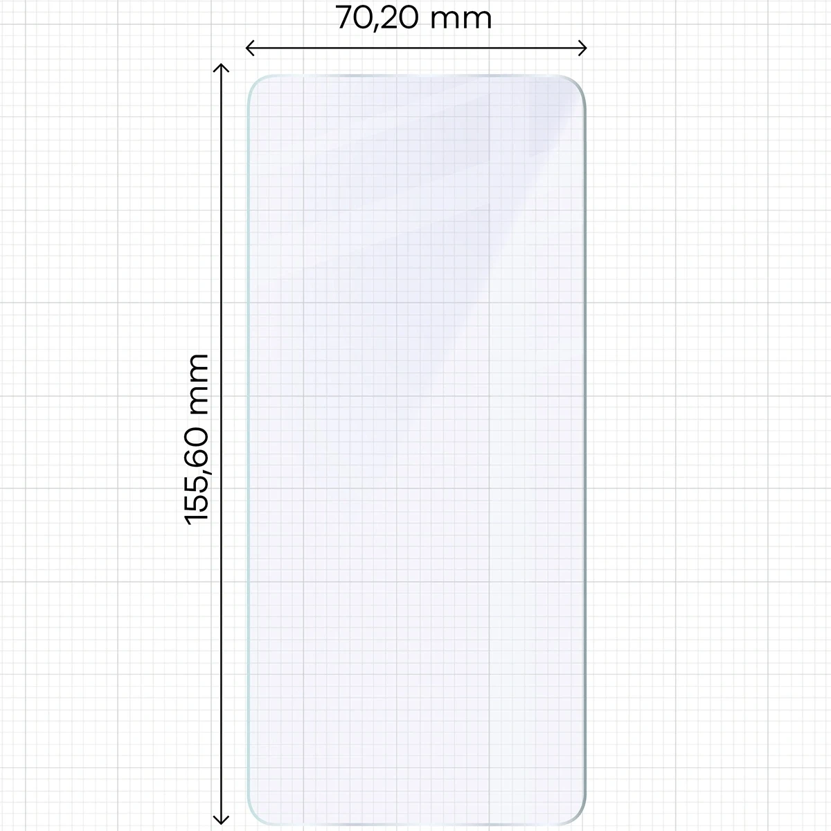 Ochranné sklo Bizon Glass Mule Motorola Moto G86 Power 5G