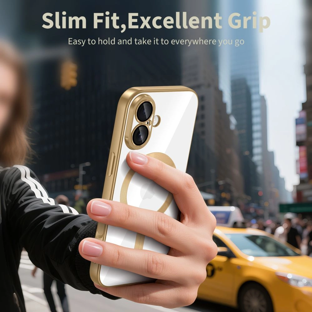 Kryt Tech-Protect MagFlex MagSafe Apple iPhone 17 Shiny Gold