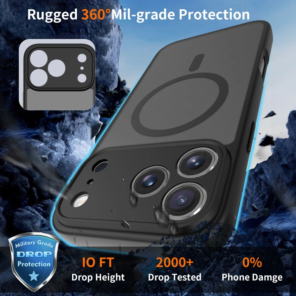 Kryt Tech-Protect BasicMag MagSafe Apple iPhone 17 Pro Max Matte Black