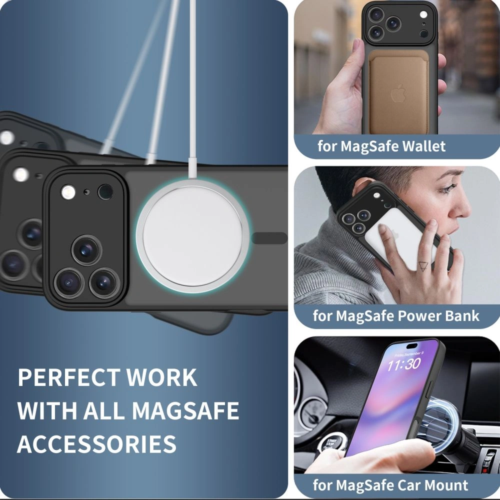 Kryt Tech-Protect BasicMag MagSafe Apple iPhone 17 Pro Max Matte Black