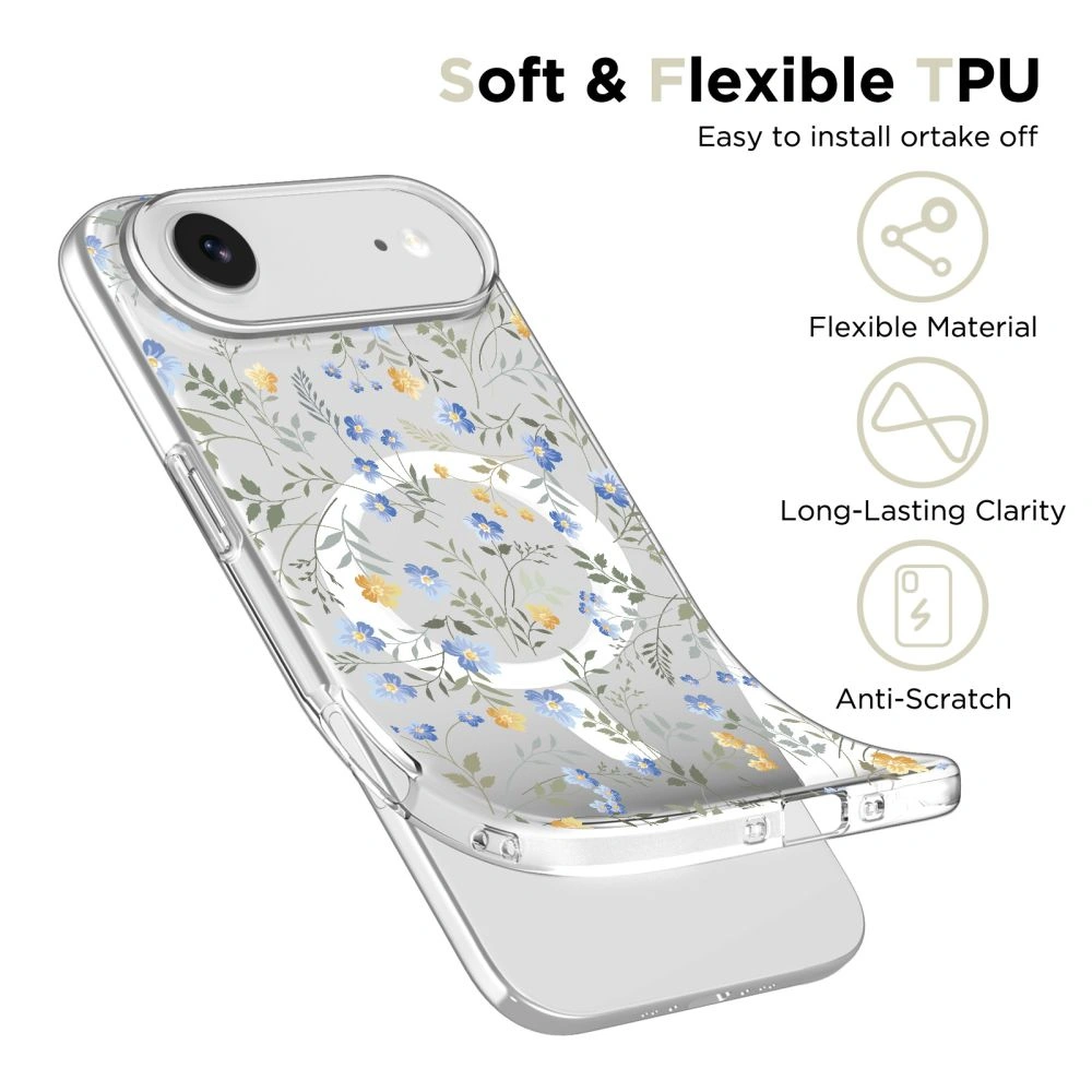 Kryt Tech-Protect Flexair MagSafe Apple iPhone Air Spring Flowers