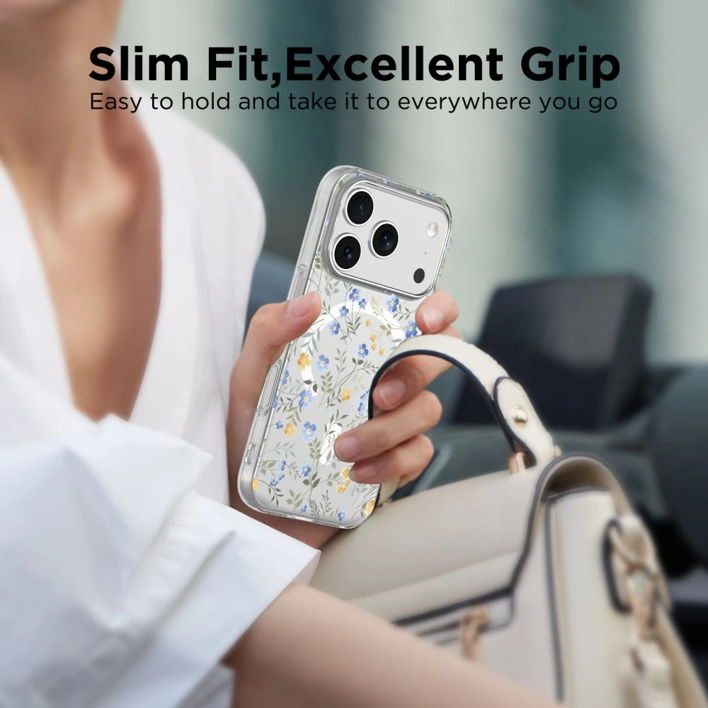 Kryt Tech-Protect Flexair MagSafe Apple iPhone 17 Pro Max Spring Flowers