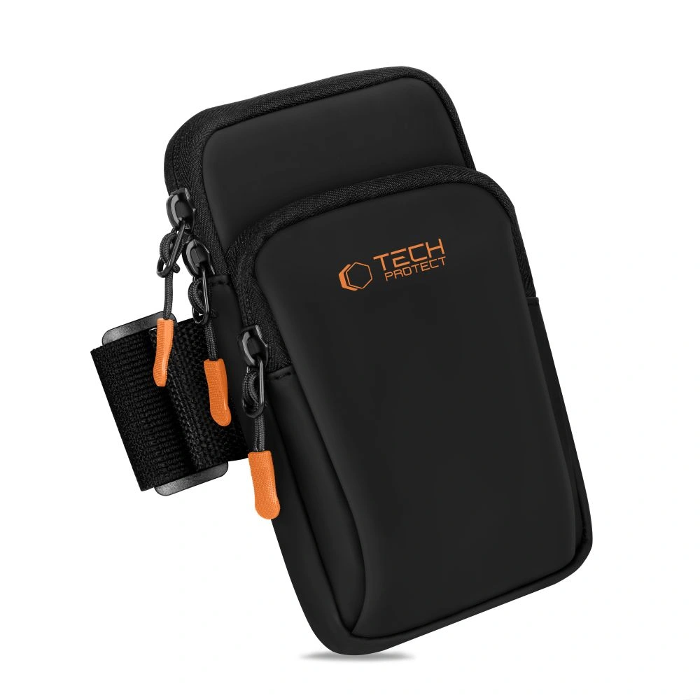 Kryt Tech-Protect M7 Universal Sport Armband Black/orange