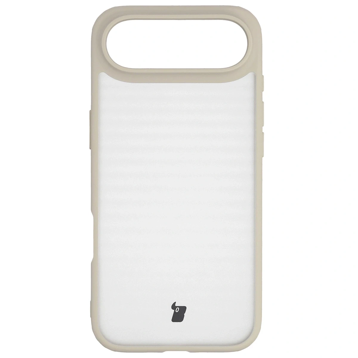 Kryt Bizon Case Angelo Apple iPhone Air semi-transparent with a beige frame