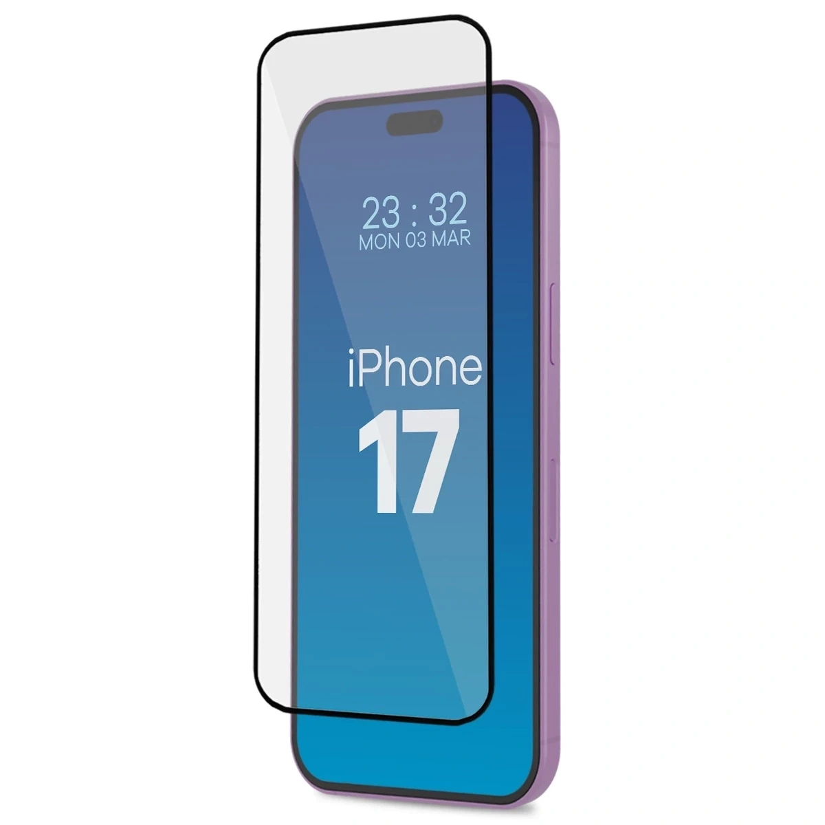 Ochranné sklo Bizon Glass Aplikator Apple iPhone 17 [2 PACK]