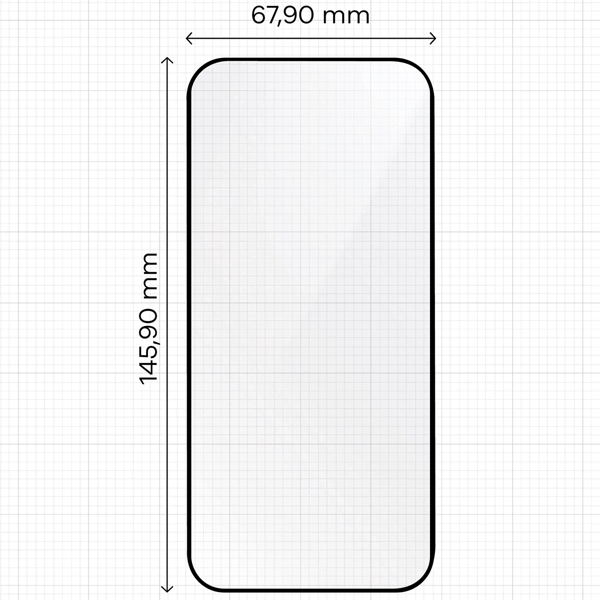 Ochranné sklo Bizon Glass Aplikator Apple iPhone 17 Pro [2 PACK]