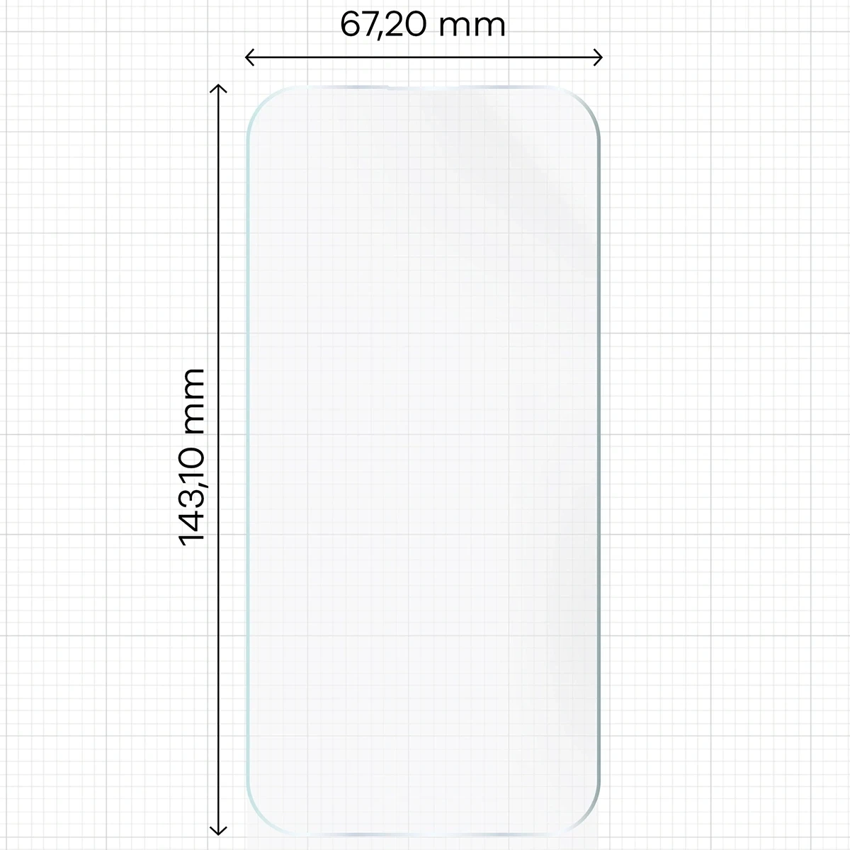 Ochranné sklo Bizon Glass Hydrogel Front Apple iPhone 15 / 15 Pro / 16