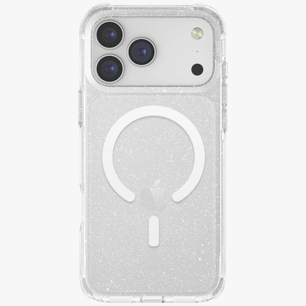 Kryt UNIQ LifePro Xtreme Apple iPhone 17 Pro Max MagClick Charging clear/glitter