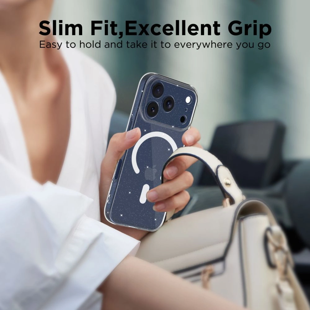 Kryt Tech-Protect FlexAir MagSafe Apple iPhone 17 Pro Max Glitter