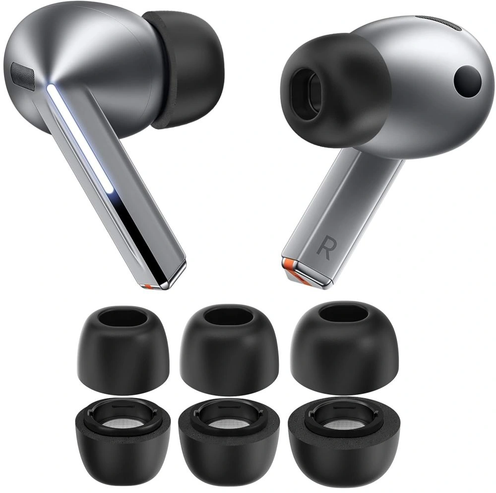Kryt Tech-Protect Ear Tips Samsung Galaxy Buds 3 Pro Grey [3 PACK]