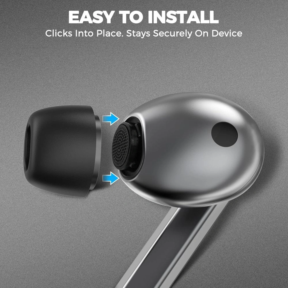 Kryt Tech-Protect Ear Tips Samsung Galaxy Buds 3 Pro Grey [3 PACK]