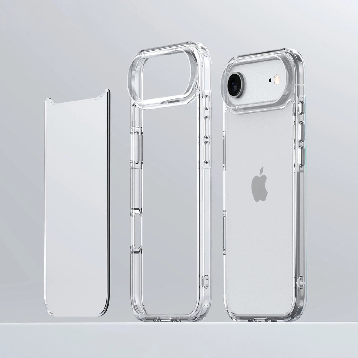 Kryt Bizon Case Halo Apple iPhone Air clear