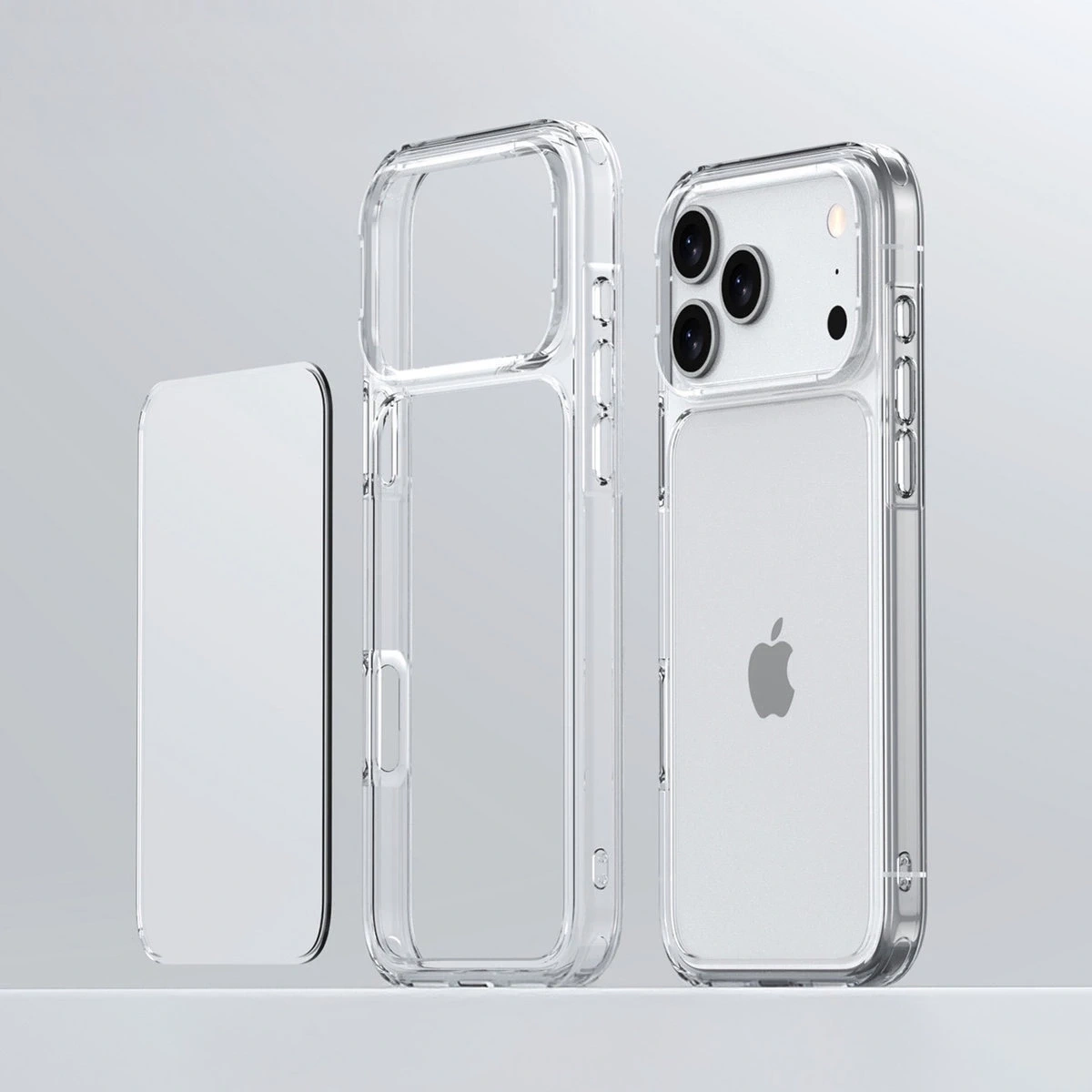 Kryt Bizon Case Halo Apple iPhone 17 Pro clear
