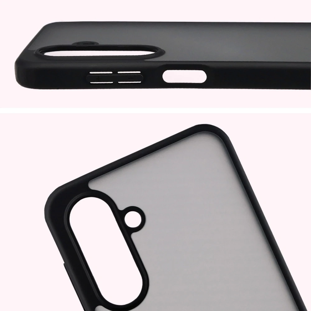 Kryt Bizon Case Angelo Samsung Galaxy A17 5G smoked with a black frame